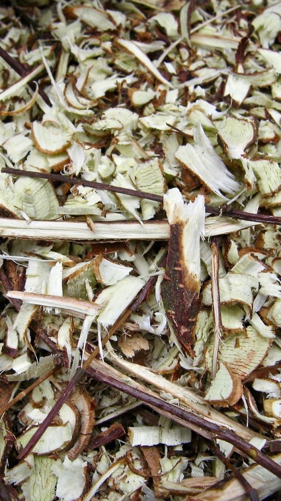 Chipped branch wood is a soil reviver.