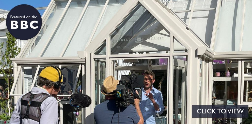 Hartley Glasshouses Featured on the BBC
