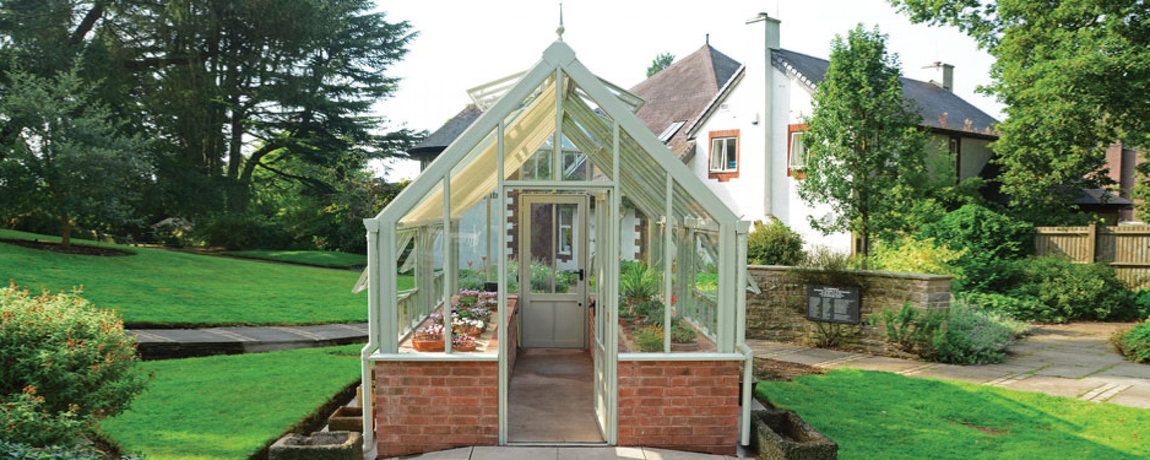 Two Door Victorian Alpine Glasshouse Hartley Botanic