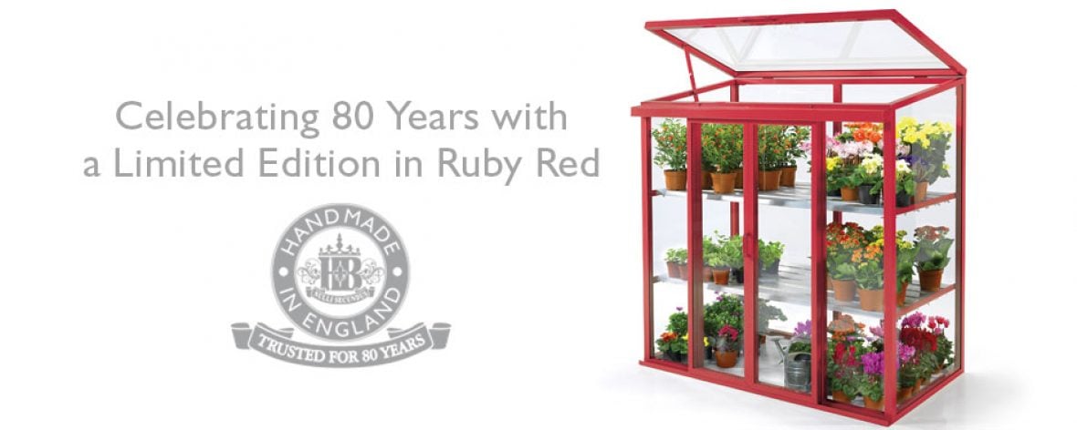 Ruby Red Hartley Botanic Patio Glasshouse