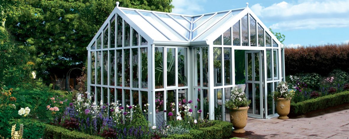 Opus 3 Glass To Ground Greenhouse From The Hartley Botanic Modern Horticulture Range