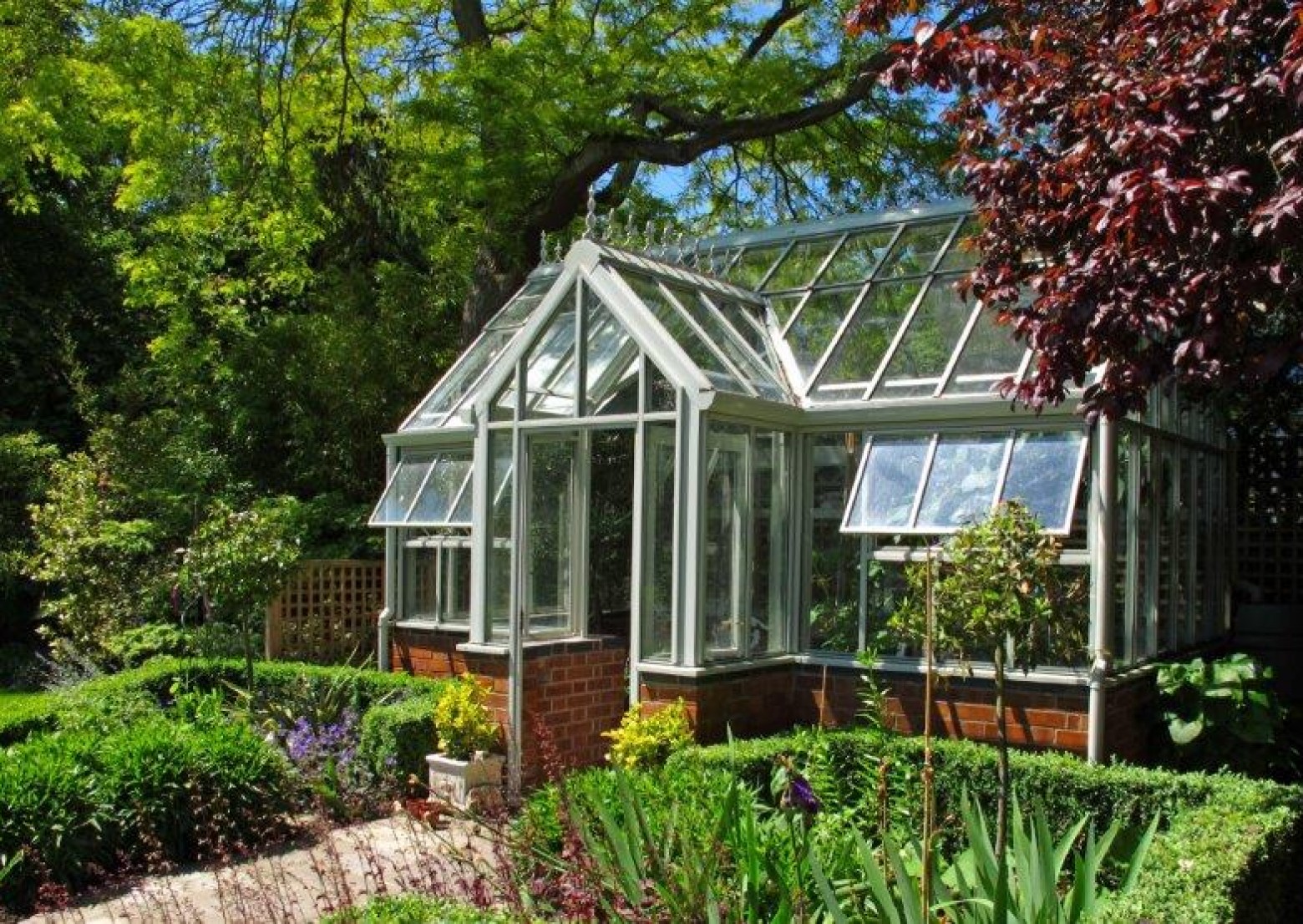 Garden Design Case Study: Working with a Hartley Glasshouse