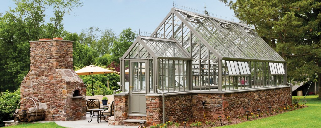 A bespoke hartley greenhouse