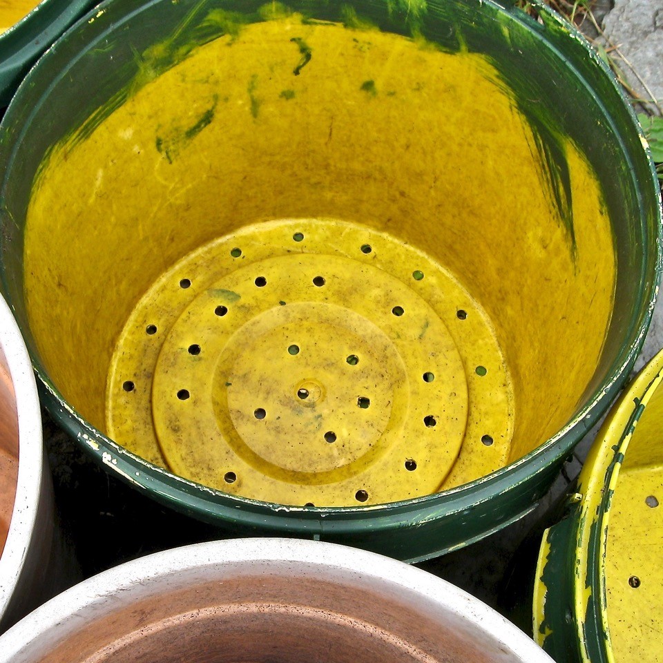Reusing single use plastic pots
